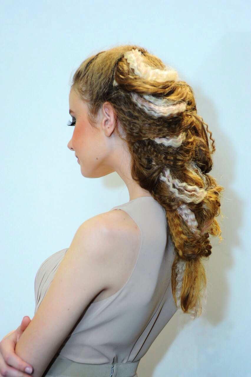 Braided hairstyle